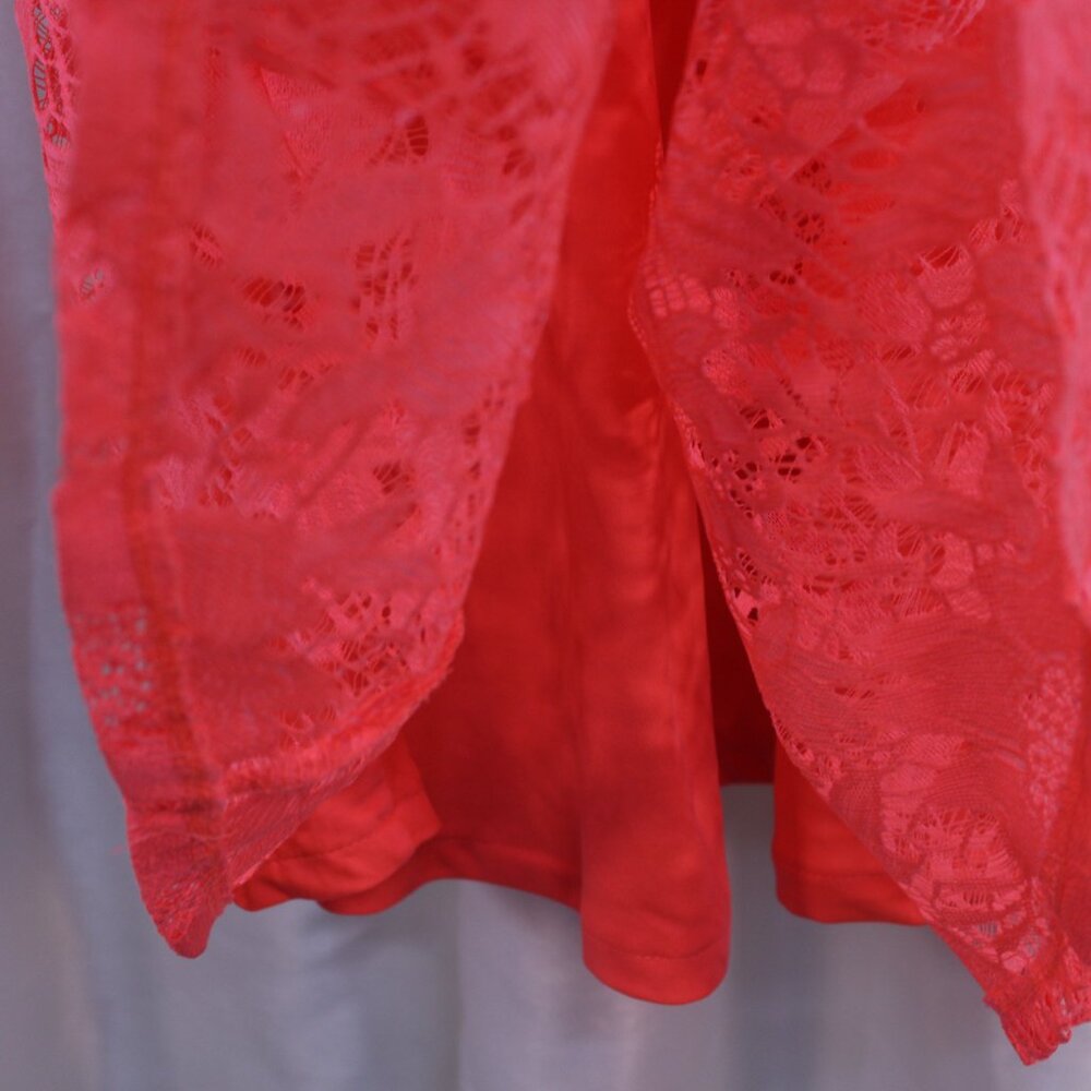 Aeropostale Bright Coral Mini Dress - Picture 5 of 9